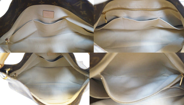 LOUIS VUITTON Artsy MM Monogram Canvas Hobo Shoulder Bag