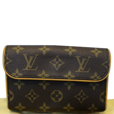 LOUIS VUITTON Pochette Florentine Monogram Canvas Waist Bag