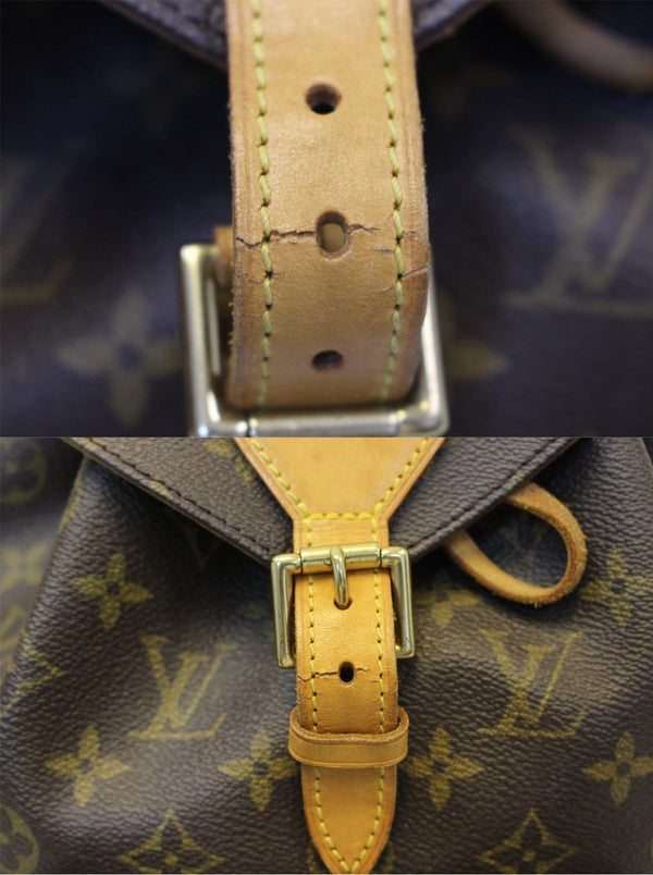 LOUIS VUITTON Monogram Canvas Montsouris MM Backpack Bag