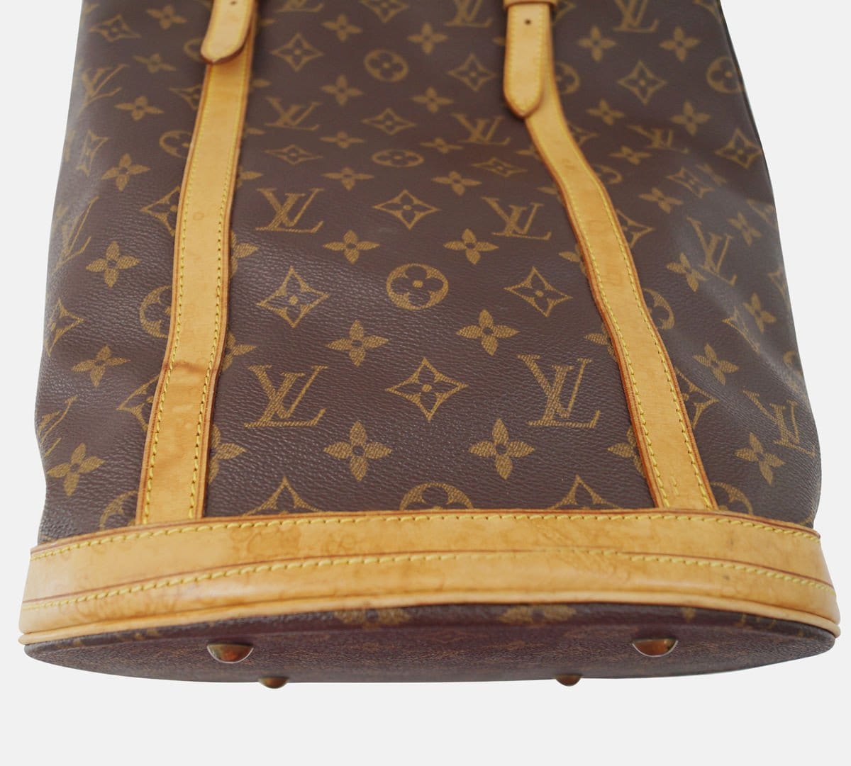 Authentic Louis Vuitton Monogram Bucket GM Shoulder Bag #20990