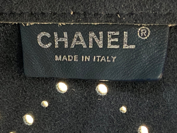 Chanel CC Drawstring Medium Perforated Caviar Bag Made in Italy