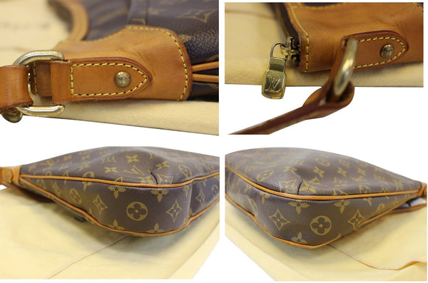 LOUIS VUITTON Monogram Canvas Odeon MM Crossbody Bag