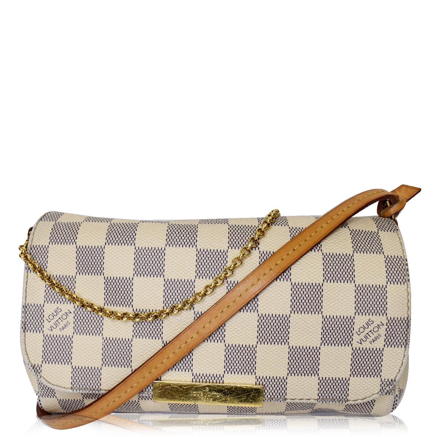 Louis Vuitton Damier Azur Favorite MM - Neutrals Crossbody Bags, Handbags -  LOU798808