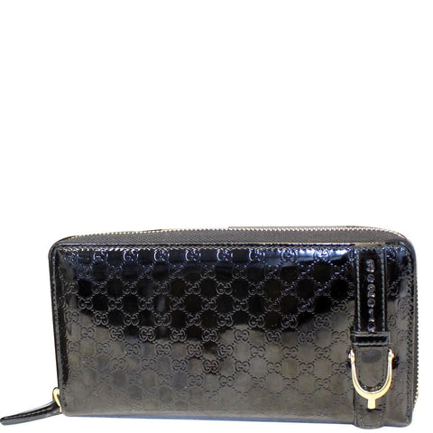 GUCCI Nice Microguccissima Patent Leather Wallet 309758