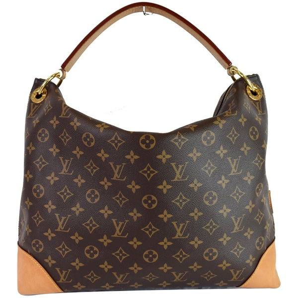 Louis Vuitton Berri PM Monogram Canvas Shoulder Bag - backside view