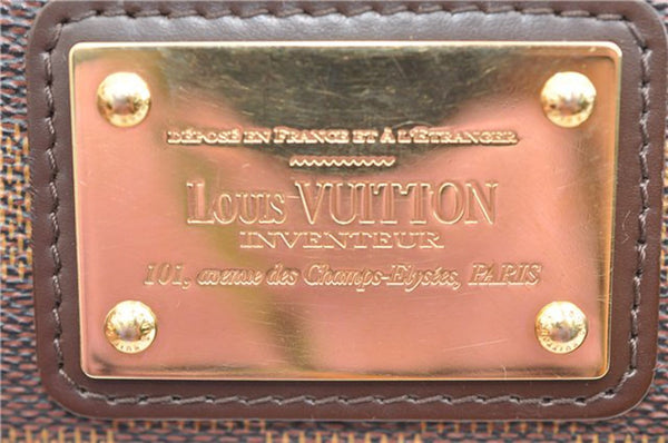 LOUIS VUITTON Damier Ebene Eva Accessories Pouch Crossbody Bag