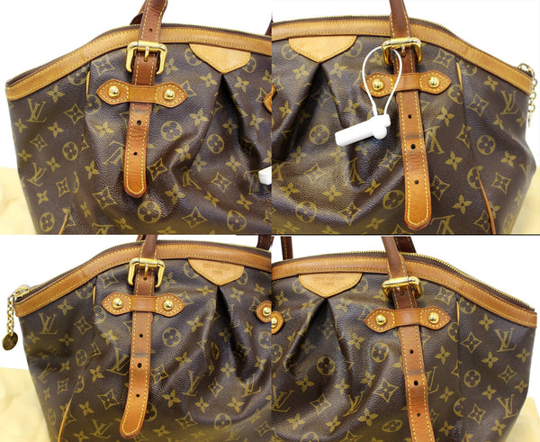 Louis Vuitton Tivoli GM Monogram Canvas Shoulder Bag  brown