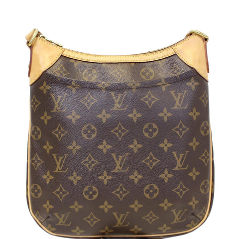 LOUIS VUITTON Odeon PM Monogram Canvas Shoulder Crossbody Bag Brown