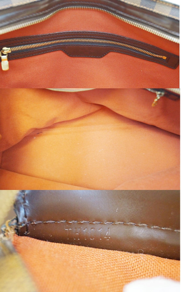 LOUIS VUITTON Damier Ebene Chelsea Large Shoulder Bag