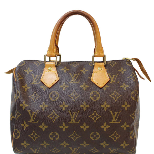 Louis Vuitton Speedy 25 Monogram Canvas Satchel Bag