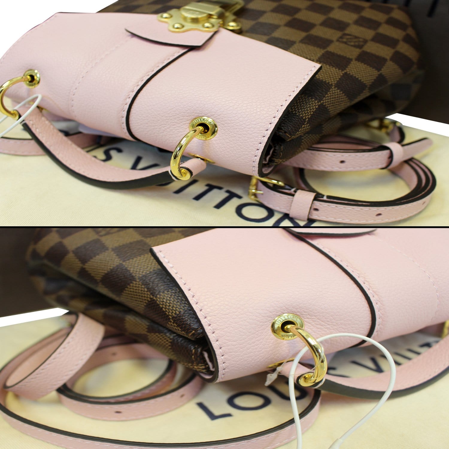 Louis Vuitton Magnolia Damier Canvas Clapton Backpack Bag - Yoogi's Closet