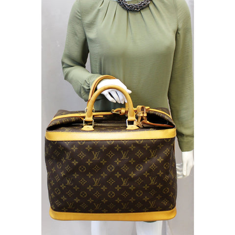 LOUIS VUITTON Cruiser 40 Monogram Canvas Boston Travel Bag-US