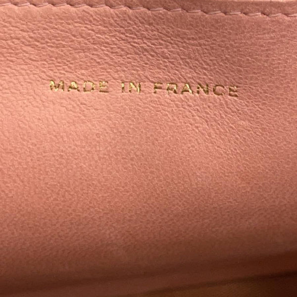 CHANEL Timeless Caviar Leather Wallet On Chain Clutch Crossbody Bag Pink