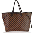 Louis Vuittton Neverfull GM Damier Ebene Shoulder Bag