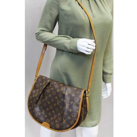 LOUIS VUITTON Menilmontant MM Monogram Canvas Crossbody Bag-US