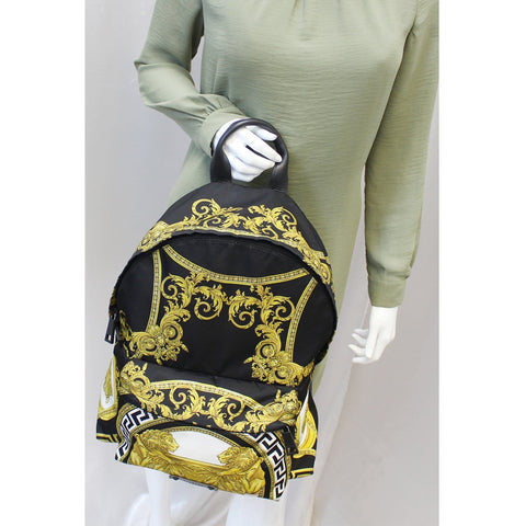 VERSACE La Coupe des Dieux Print Backpack-US