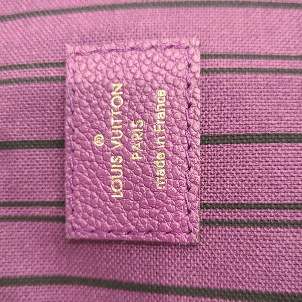 LOUIS VUITTON Marais MM Empreinte Monogram Hobo Bag Amethyste