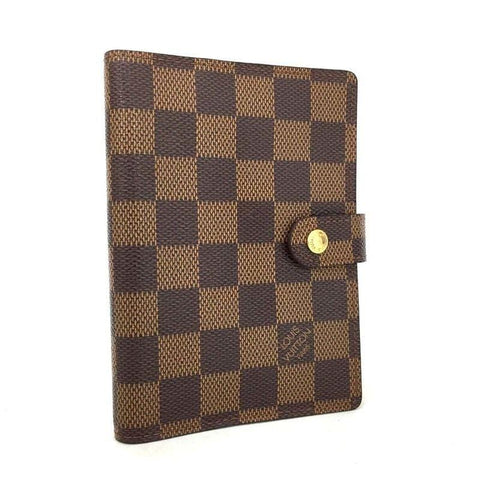 LOUIS VUITTON Damier Ebene Agenda PM Day Planner Cover - Final Call