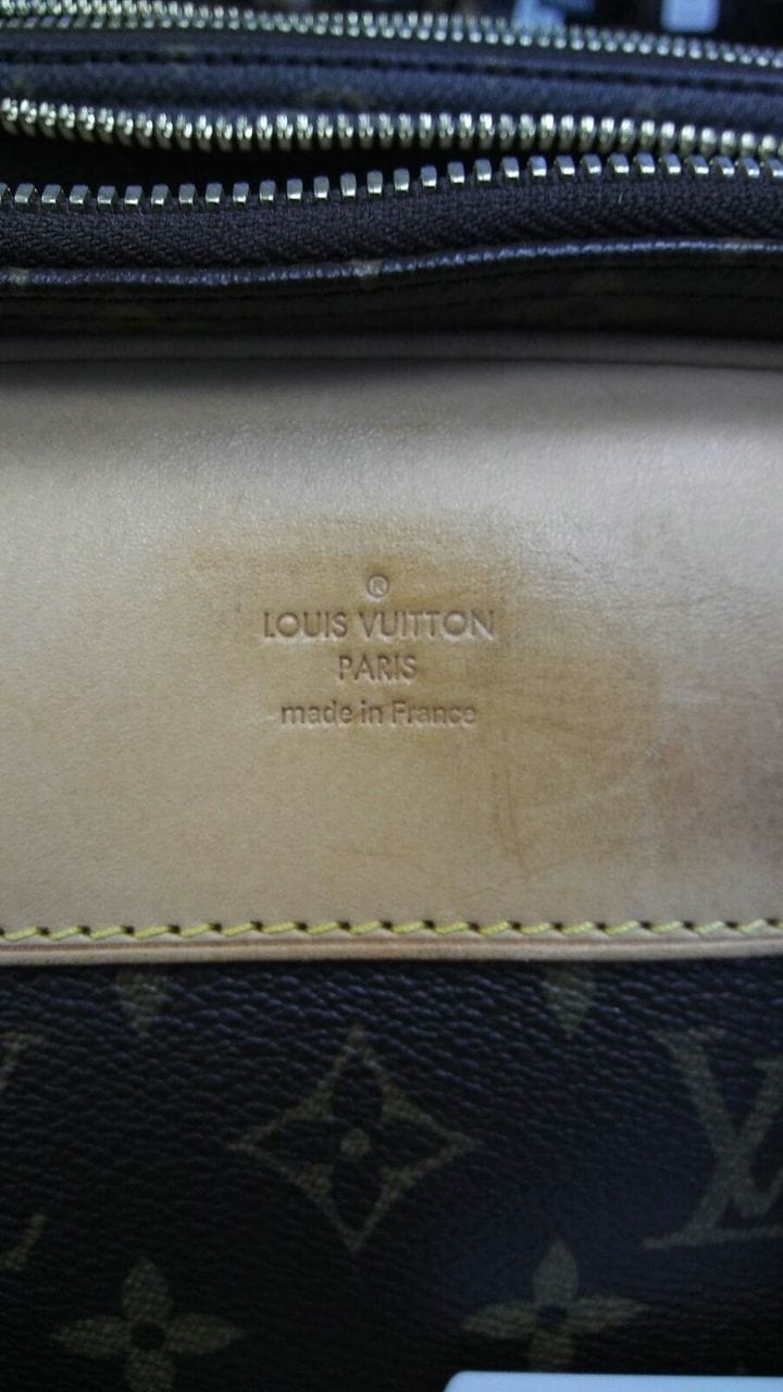 LOUIS VUITTON Monogram Canvas Alize 24 Heures Soft Suitcase E4109