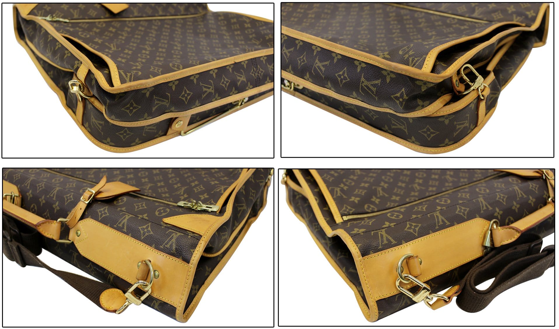 Louis Vuitton Garment Cover Portable Cabin Monogram with Strap