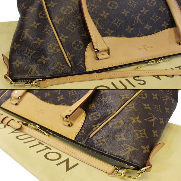 LOUIS VUITTON Estrela MM NM Monogram Canvas Brown Shoulder Bag