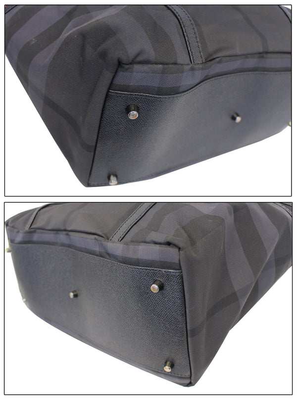 BURBERRY Graceford Tonal Check Diaper Shoulder Bag