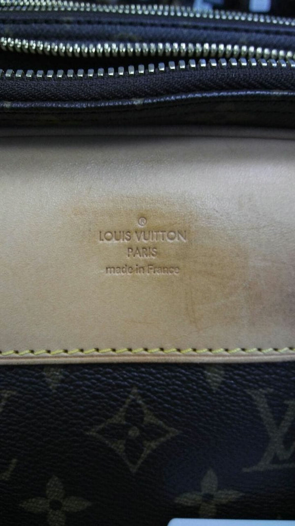 LOUIS VUITTON Monogram Alize 24 Heures Soft Suitcase