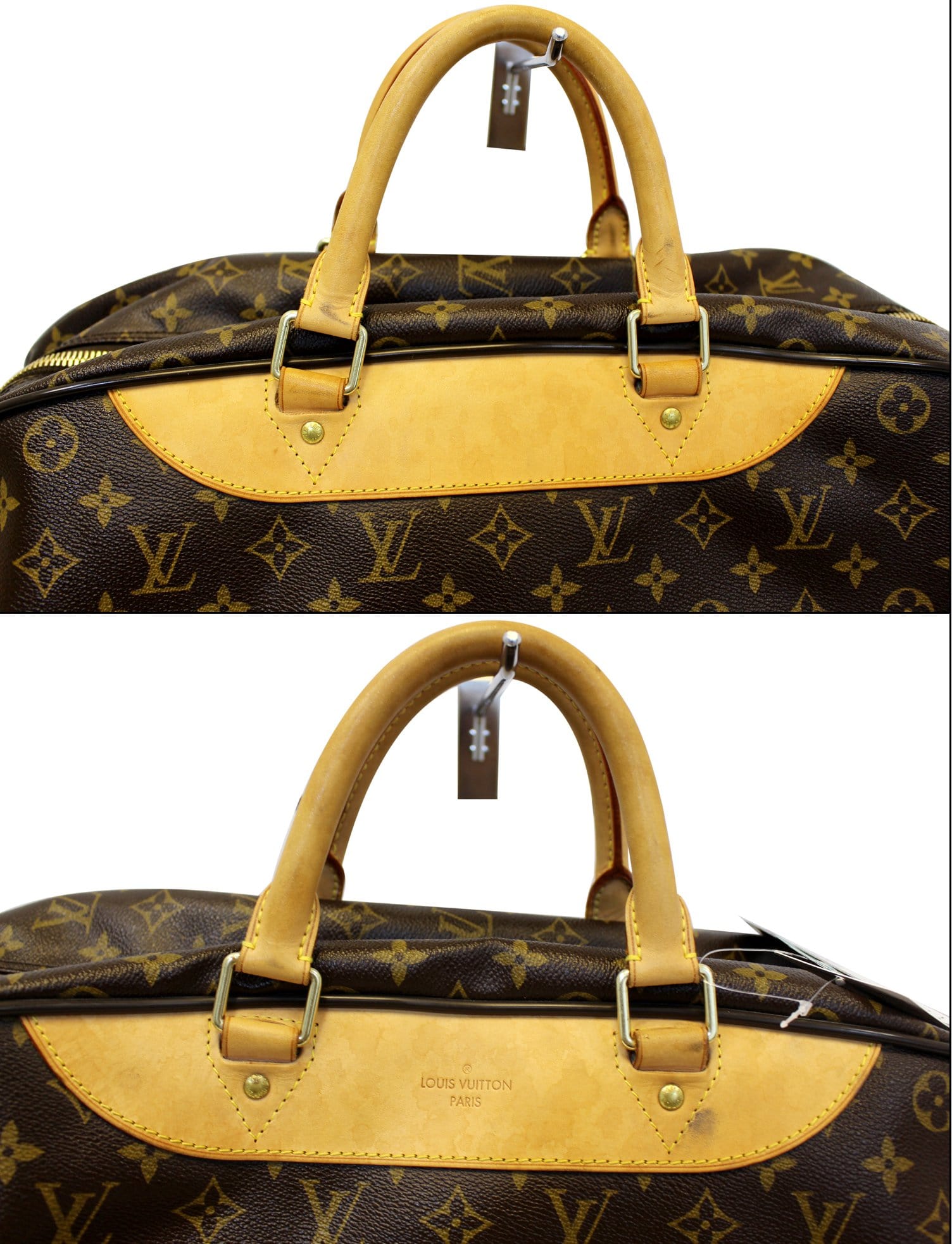 Louis Vuitton Monogram Eole 50 Rolling Luggage Convertible Duffle 857379