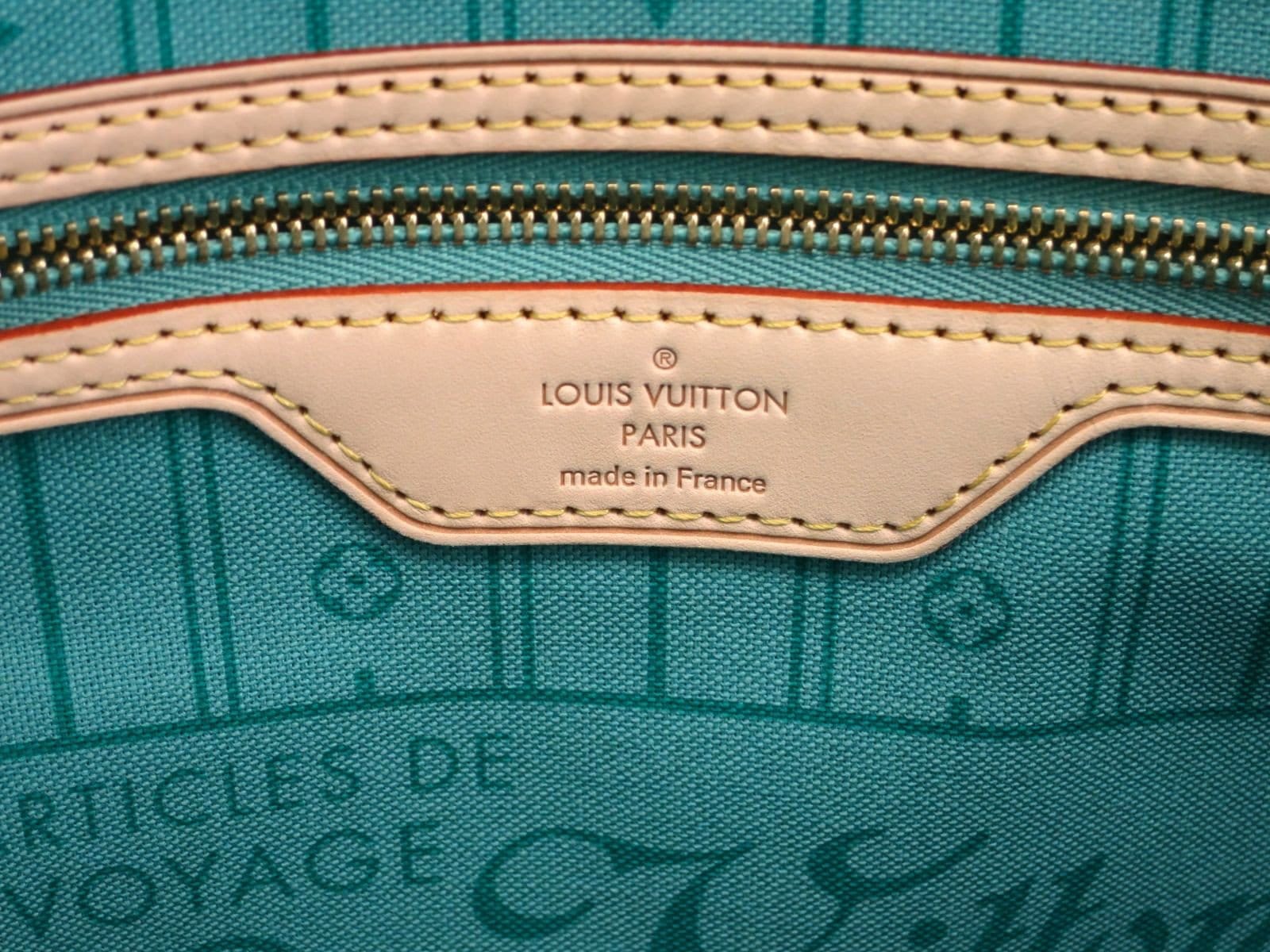 Louis Vuitton Neverfull MM Mon Monogram Canvas Tote Bag