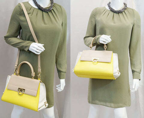 Salvatore Ferragamo Large Sofia Top Handle Bag
