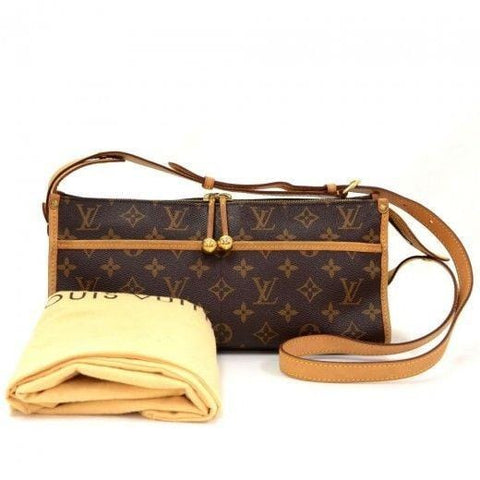 LOUIS VUITTON Popincourt Long Monogram Canvas Shoulder Bag