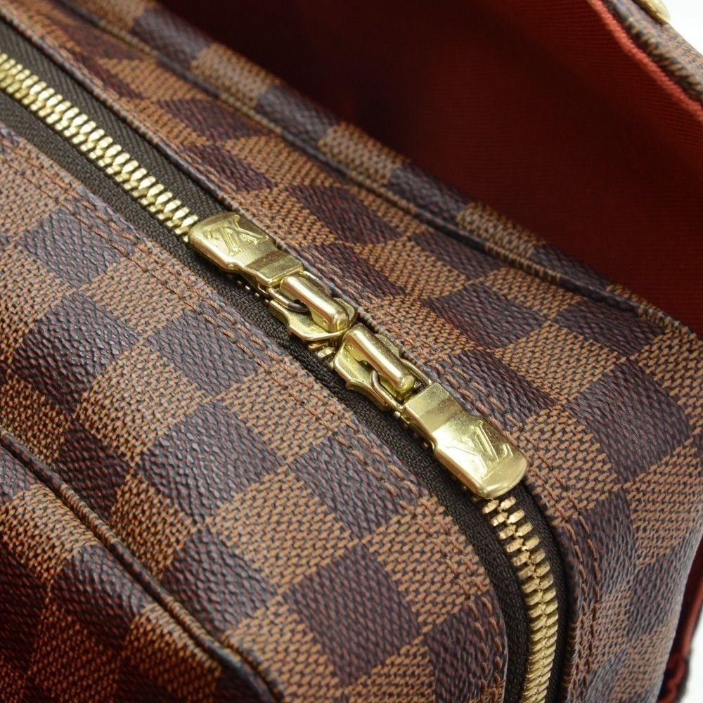 Authentic Louis Vuitton Damier Naviglio Shoulder Cross Body Bag N45255 LV  3648G