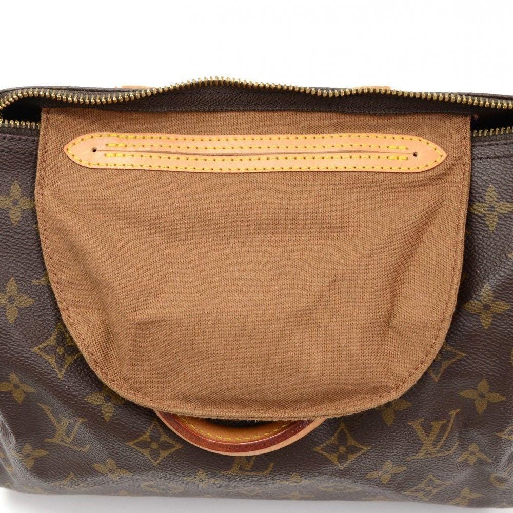 Louis Vuitton Damier Ebene Speedy 25 Boston Bag PM 75lv225s For Sale at  1stDibs