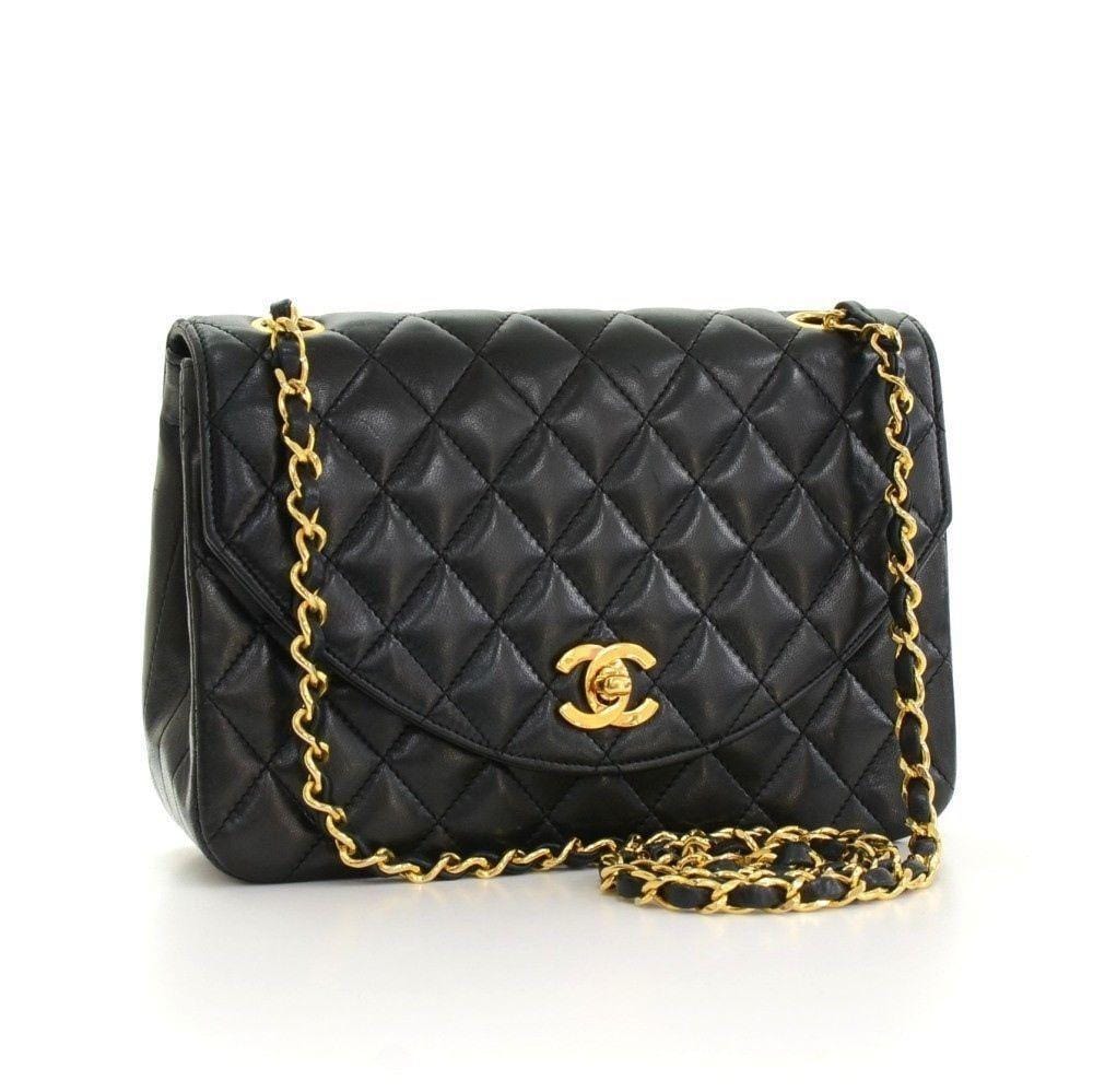 Chanel, Vintage Quilted Classic Shoulder Bag, partially …