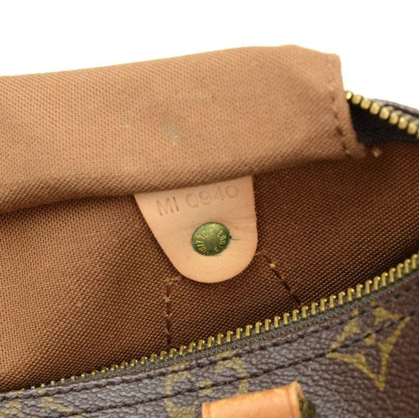 LOUIS VUITTON Pre owned Monogram Speedy 25 City Handbag Vintage