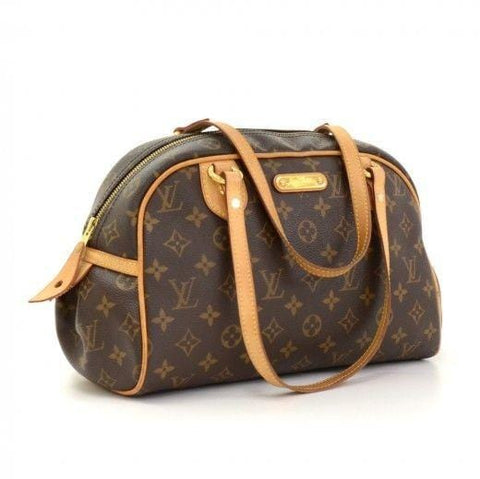 LOUIS VUITTON Montorguell PM Monogram Canvas HandBag