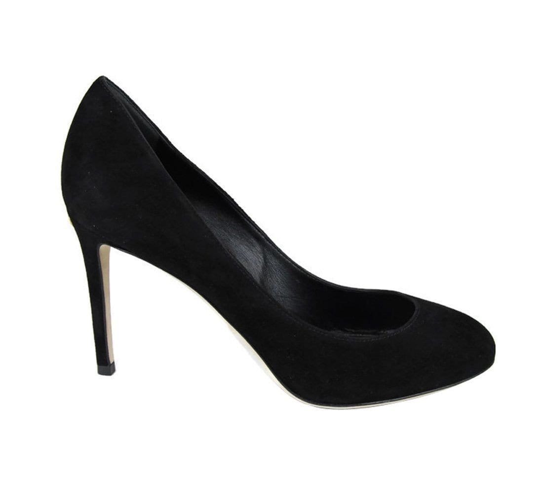 Louis Vuitton Monogram Womens High Heel Boots, Black, IT41