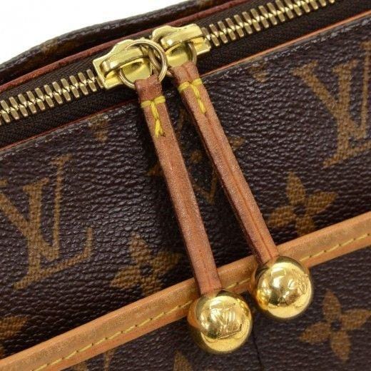 LOUIS VUITTON  Popincourt Long Monogram Canvas Shoulder Bag 