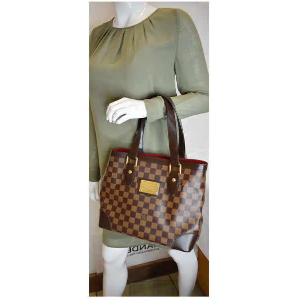 Louis Vuitton Hampstead PM Damier Ebene Shoulder Bag - Lv handbag