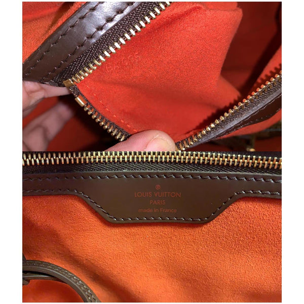 Louis Vuitton Damier Ebene Manosque GM Shoulder Bag - lv zip