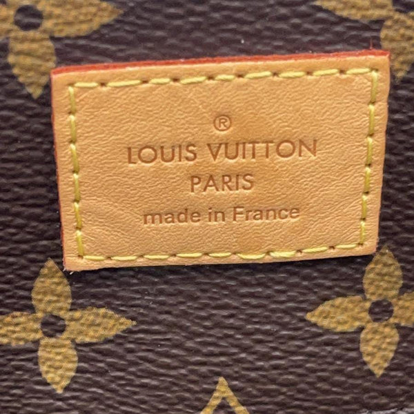 LOUIS VUITTON Melie Monogram Canvas Hobo Shoulder Bag Brown