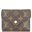 Louis Vuitton Victorine Monogram Canvas Wallet Rose