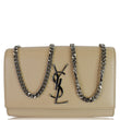 YVES SAINT LAURENT Kate Medium Leather Crossbody Bag Beige