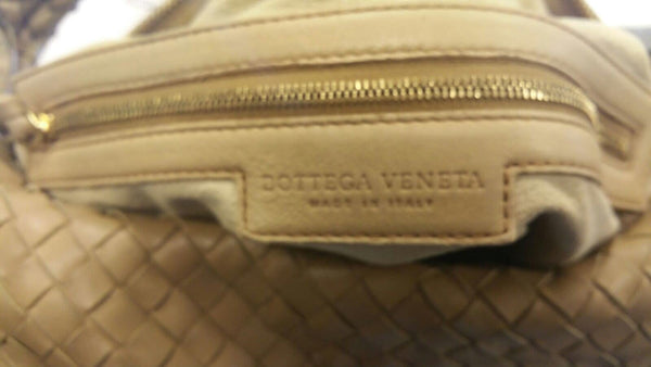 Bottega Veneta Intrecciato Hobo Bag - logo