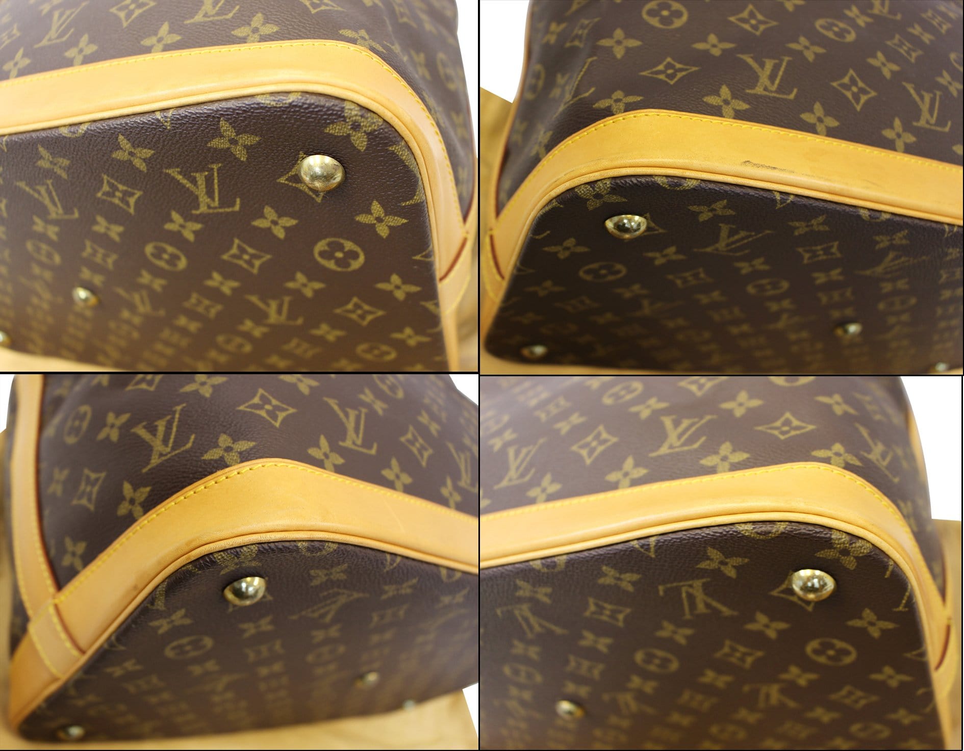Cruiser cloth travel bag Louis Vuitton Brown in Cloth - 30811406