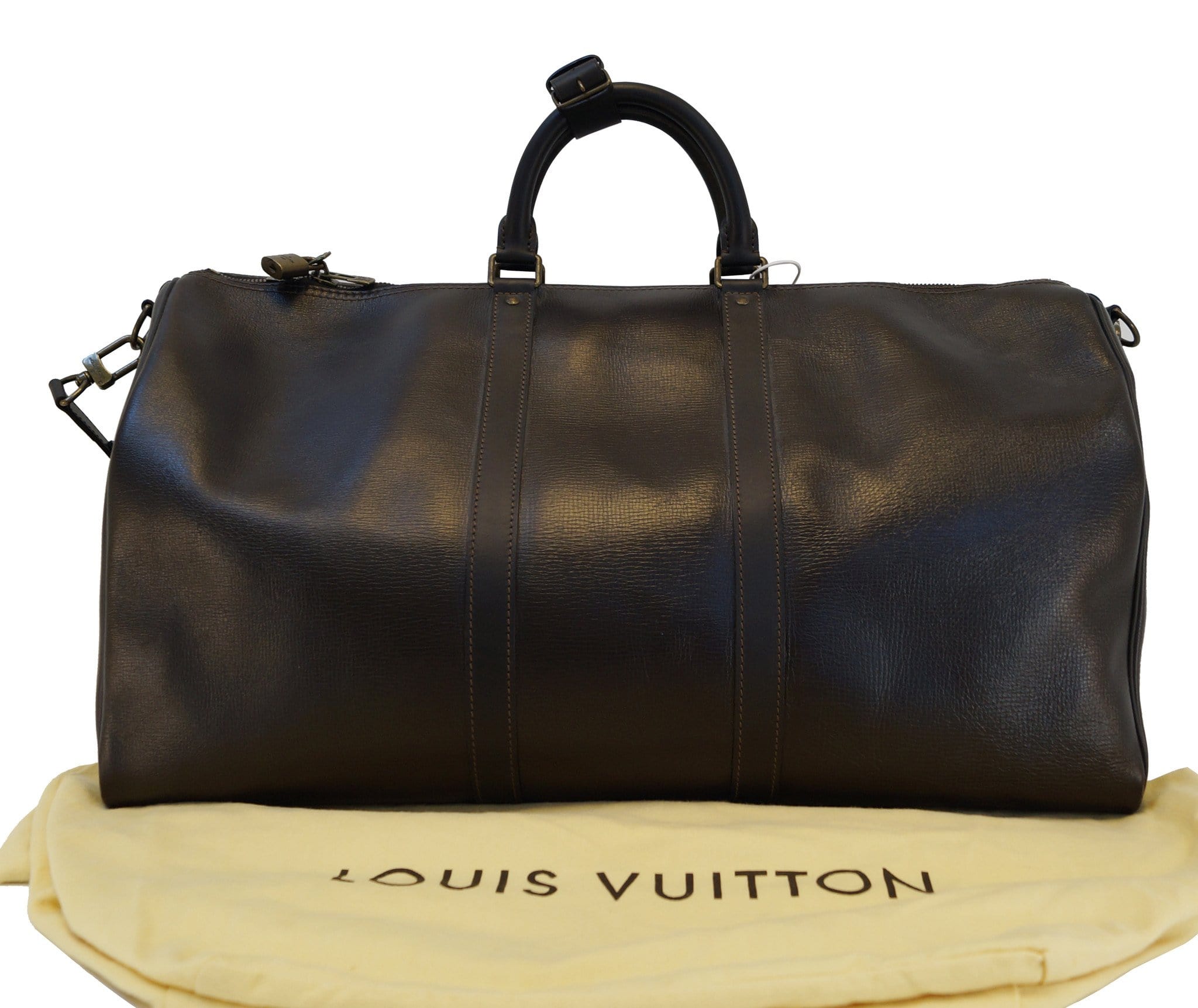 Louis Vuitton Alizé Brown Canvas Travel Bag (Pre-Owned) - ShopStyle