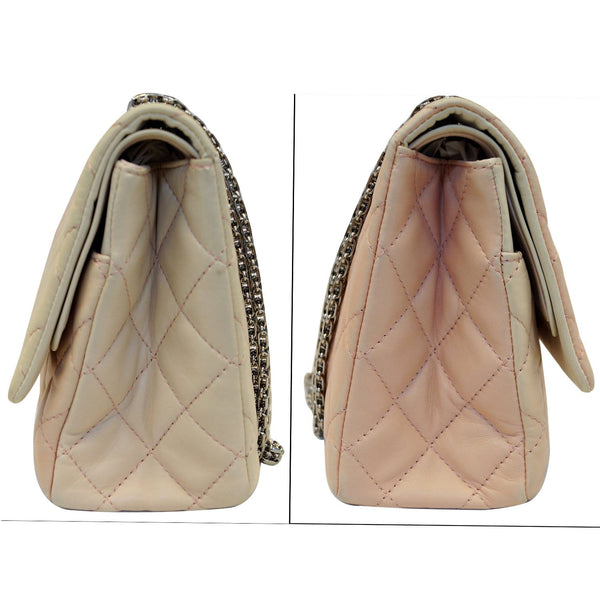 CHANEL Reissue Ombre Pink Lambskin Shoulder Bag