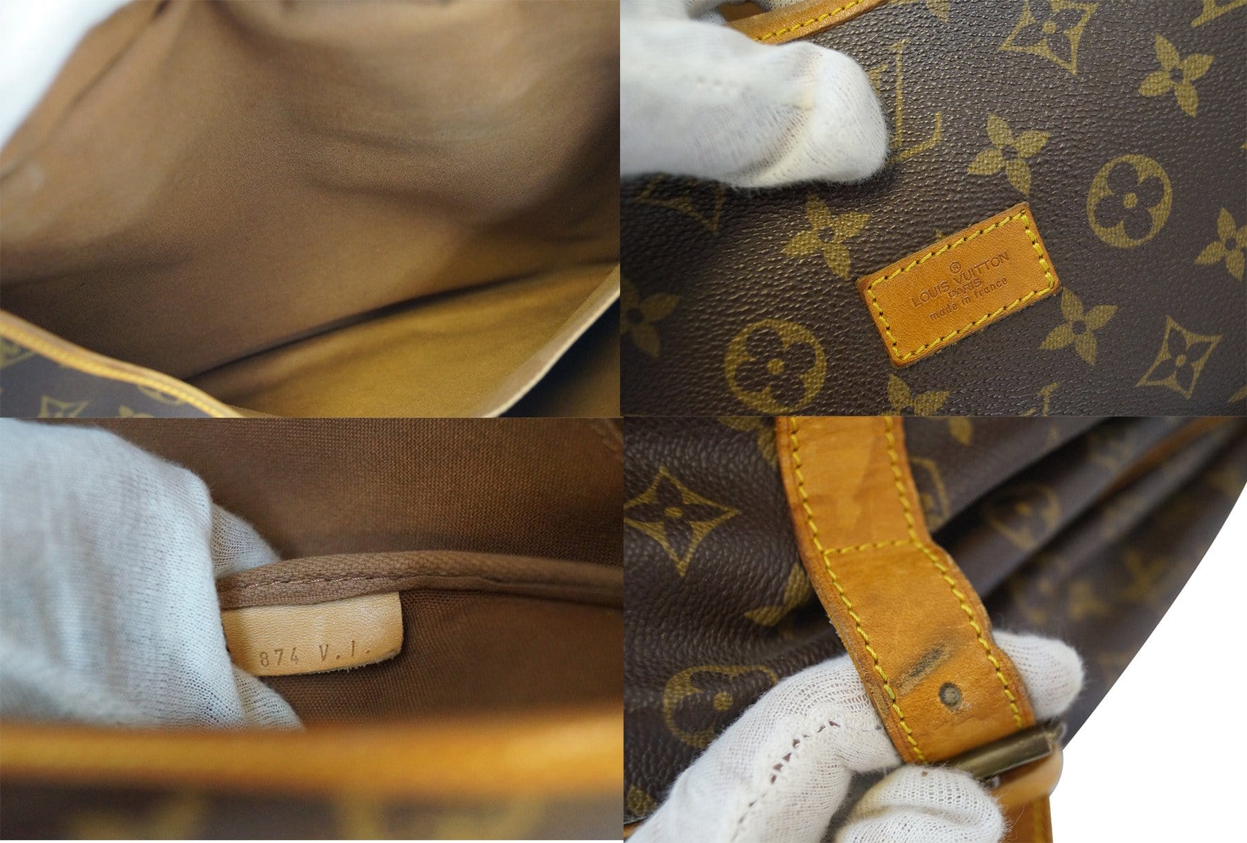 Replacement strap for my Louis Vuitton Saumur 43 