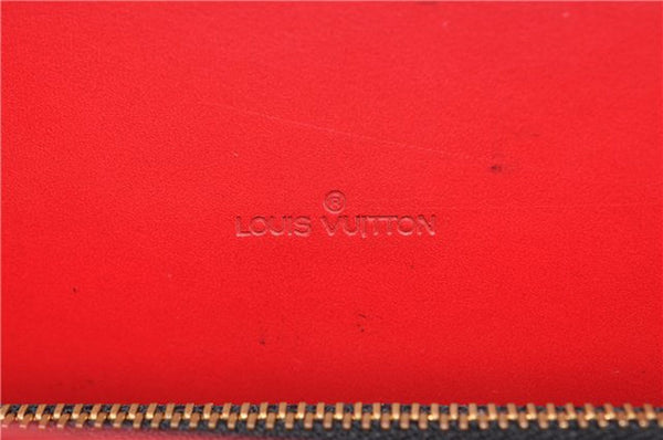 Louis Vuitton Louis Vuitton Hoche Black Epi Leather Wristlet Clutch