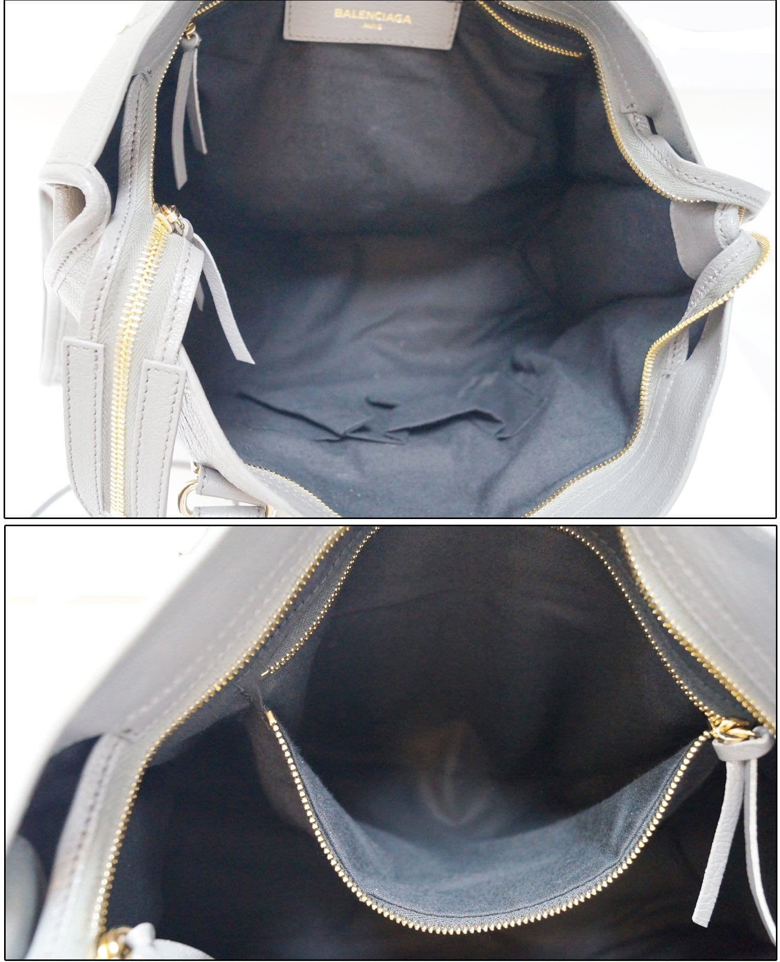 Balenciaga Leather Handbag Edge City Shoulder Style